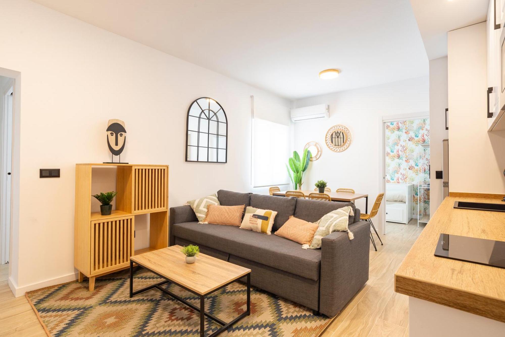 II Cozy & Modern Apartment Ayr Málaga Exteriör bild